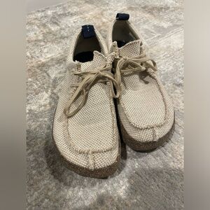 Asportuguesas Shoes Chat Lace Up Brown Hemp Sz EU 39/US 8.5 - EUC!
